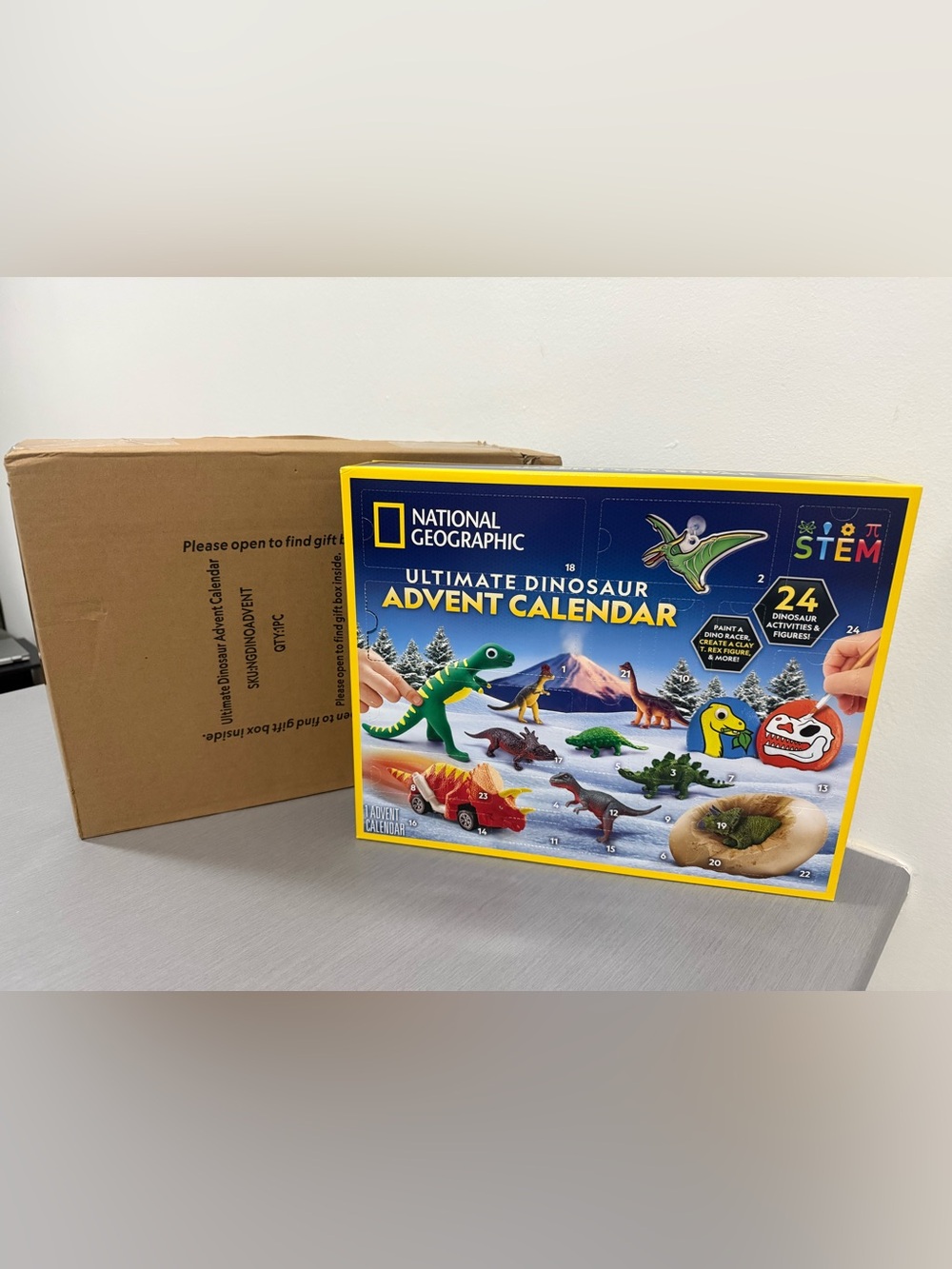 National Geographic Ultimate Dinosaur Advent Calendar, Christmas